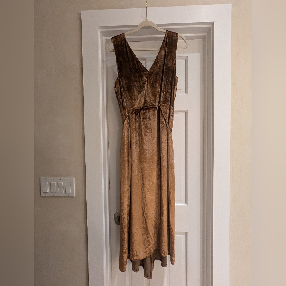Vince Velvet Dress Xl - image 6